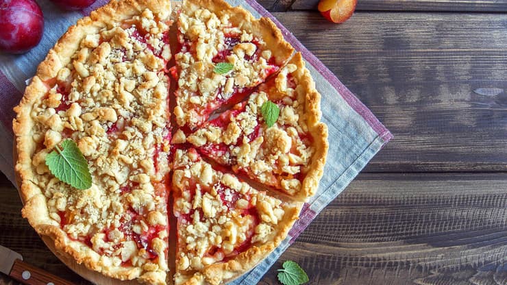 עוגת שזיפים 