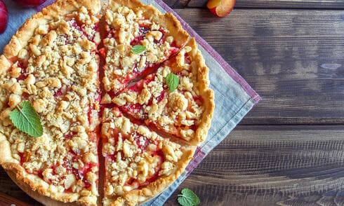 עוגת שזיפים