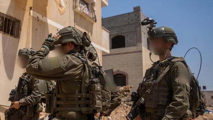 צוות הקרב של חטיבת הצנחנים בלחימה בחאן יונס