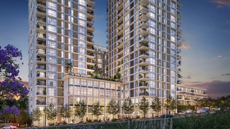 הדמיית מתחם הנורית פרויקט פינוי בינוי בירושלים 