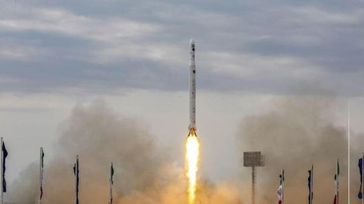 שיגור טיל קאסד ב איראן