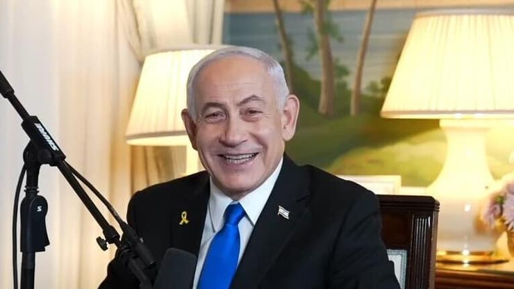 נתניהו מתראיין לפודקאסט אמריקאי