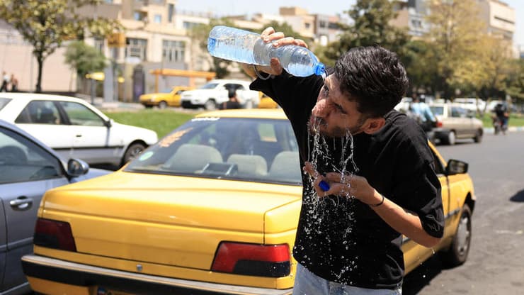 איראן טהרן גל חום