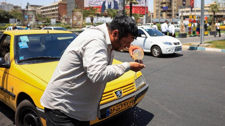 איראן טהרן גל חום