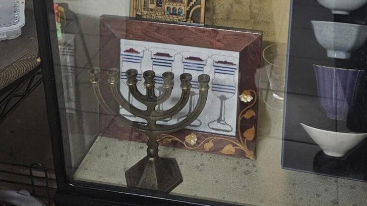 מנורת שבעת קנים בבית בסמואה