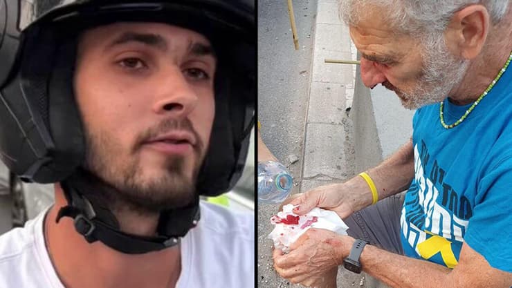 התוקף של המפגין בן ה-73 בתל אביב