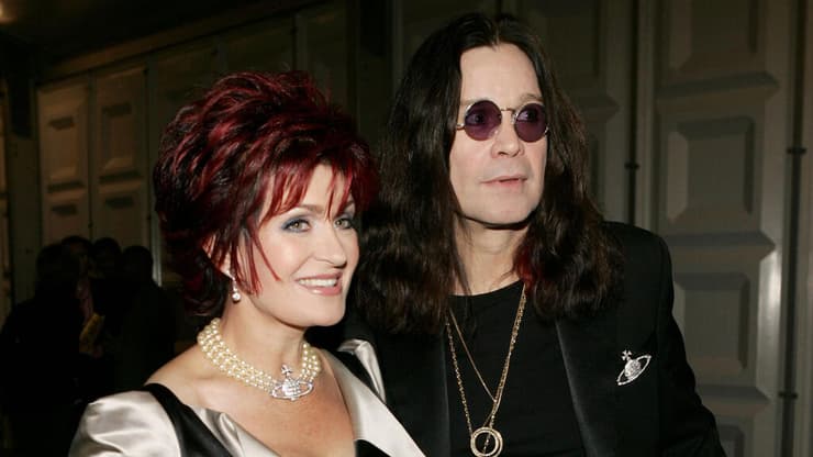 אוזי אוסבורן ושרון אוסבורן, 2004 (צילום: Frank Micelotta/Getty Images) אוזי אוסבורן ושרון אוסבורן, 2004