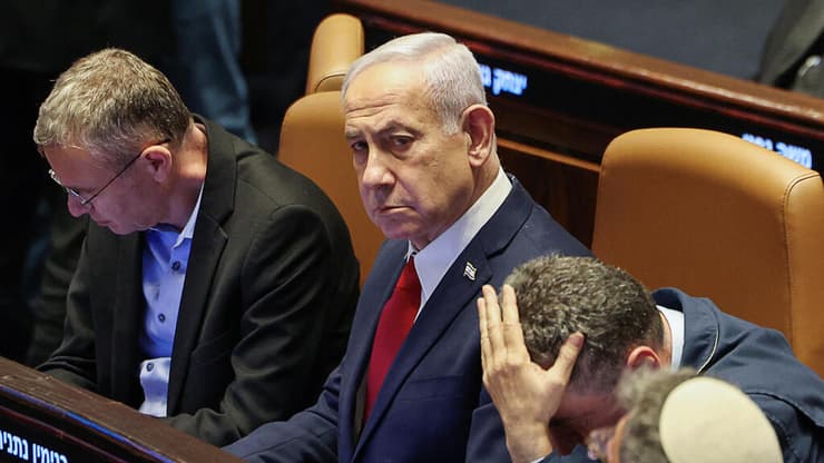 ראש הממשלה ביבי בנימין נתניהו במליאת הכנסת