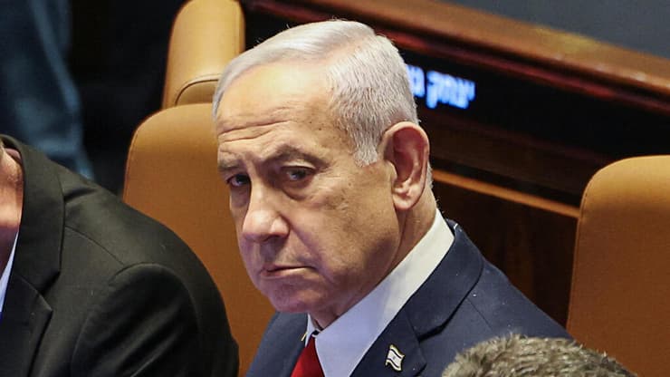 צילום: REUTERS/Ronen Zvulun ראש הממשלה ביבי בנימין נתניהו במליאת הכנסת
