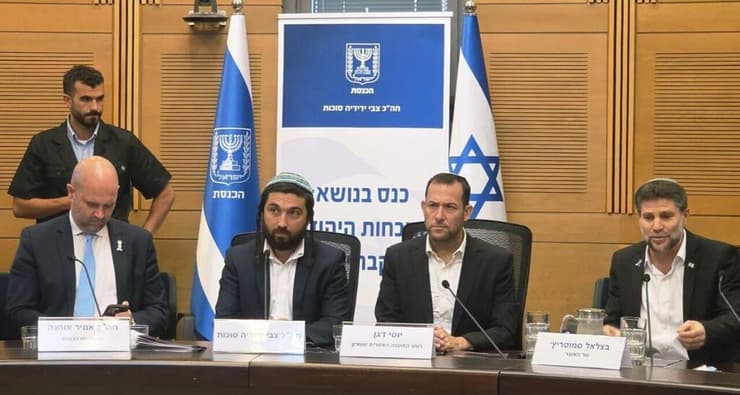 יוזמי דיון השבת הנוכחות היהודית בקבר יוסף