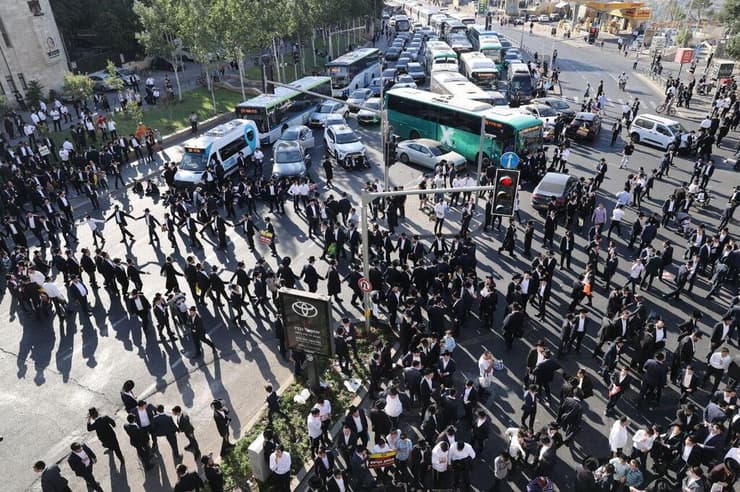 הפגנת חרדים בירושלים