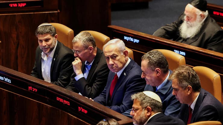 ראש הממשלה ביבי בנימין נתניהו במליאת הכנסת