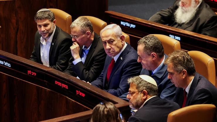 ראש הממשלה ביבי בנימין נתניהו במליאת הכנסת