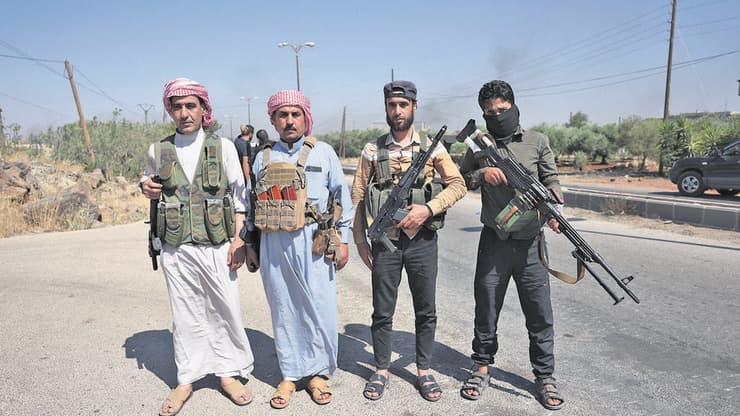 לוחמים בדואים בא-סווידא