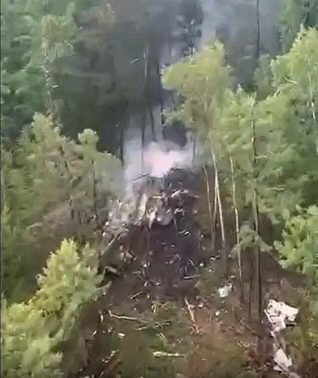 תיעוד המטוס החרוך, הבוקר במזרח הרחוק של רוסיה רוסיה התרסקות מטוס טינדה 49 הרוגים כנראה