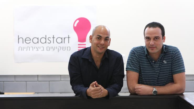 יוסי מאירי ומעיין מלצר מהמייסדים של הדסטארט (צילום: נמרוד גליקמן) יוסי מאירי (משמאל) ומעיין מלצר