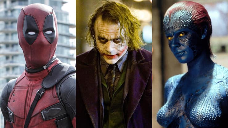 מתוך "דדפול", "האביר האפל", "אקס מן 2"