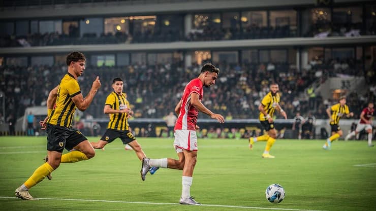 באר-שבע שוב לא כבשה. גיא מרחי (צילום באדיבות הפועל באר-שבע) א.א.ק אתונה הפועל באר-שבע גיא מרחי