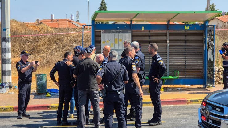 זירת פיגוע הדריסה בכפר יונה