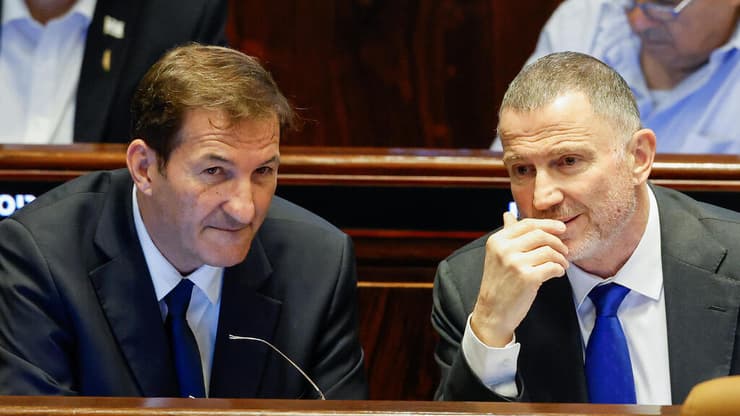 יולי אדלשטיין ובועז ביסמוט