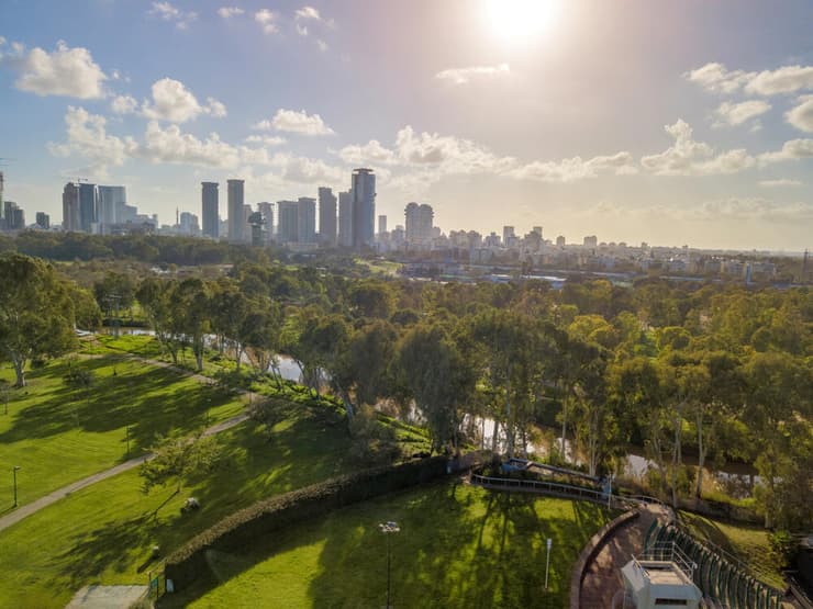 תל אביב, פארק הירקון 