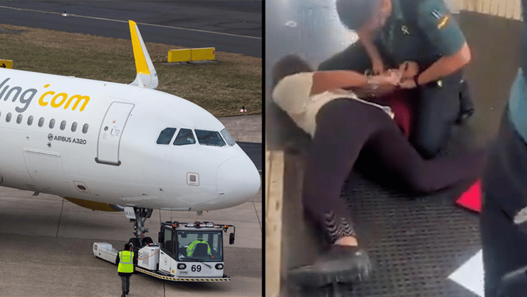 מעצר המנהלת ומטוס של החברה הספרדית