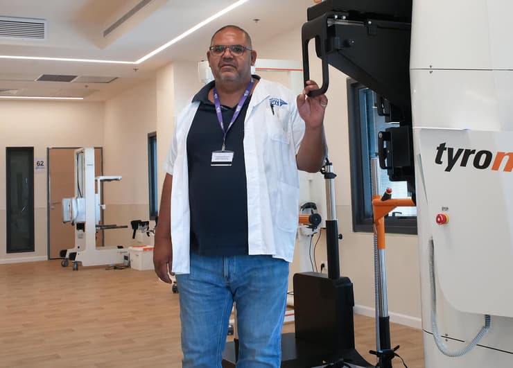 ד"ר האשם חליפה, מנהל היחידה לשיקום יום במרכז רפואי צפון (פוריה)