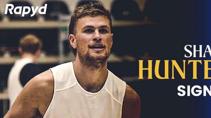 יושאל לקבוצה אחרת בעונה הקרובה. האנטר (צילום: אתר מכבי ת"א) שחקן מכבי ת"א שיין האנטר