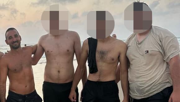  גולן יומטוביאן הציל שלושה תושבי טייבה מטביעה בחוף פולג