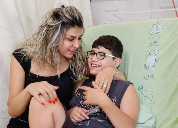 אסמאר שופי זייתון בבית החולים איכילוב (צילום: ג'ני ירושלמי דוברות איכילוב ) אסמאר שופי זייתון, בבית החולים איכילוב