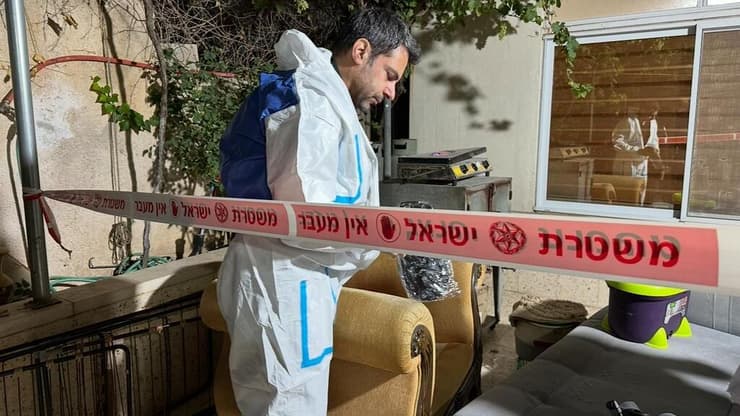 צילום: דוברות המשטרה זירת הרצח של בת הארבע בירושלים