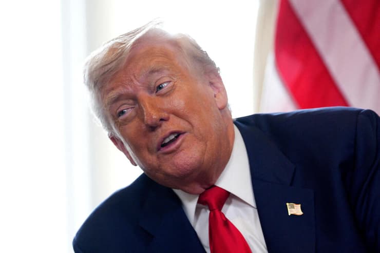 דונלד טראמפ בביקור בסקוטלנד