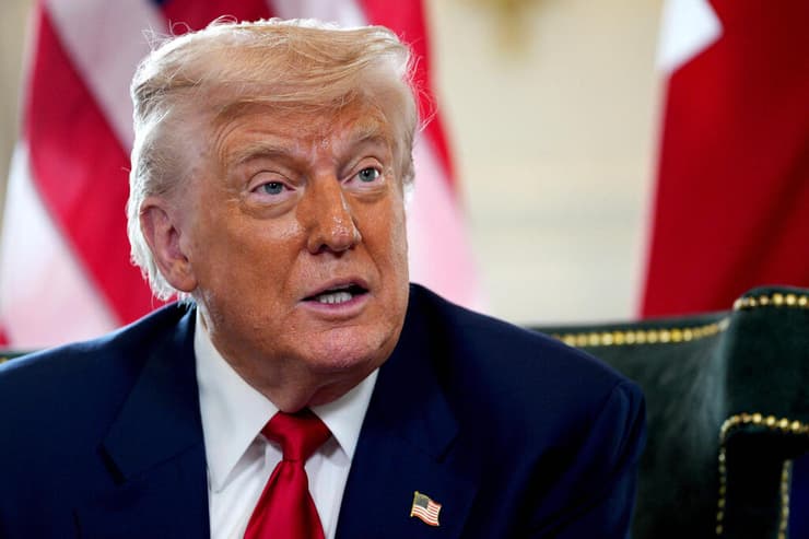 דונלד טראמפ בביקור בסקוטלנד