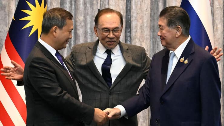 הסכם הפסקת אש ב מלזיה בין מנהיגי תאילנד ו קמבודיה