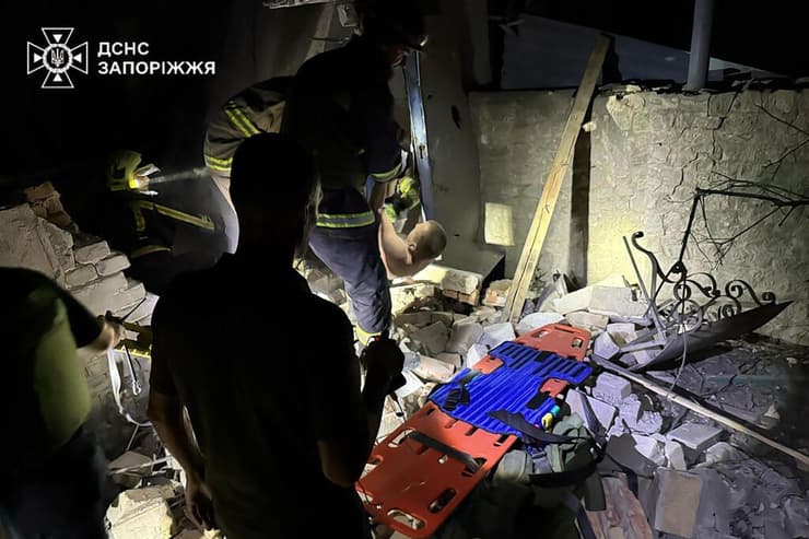 כלא במחוז זפוריז'יה הופצץ אוקראינה