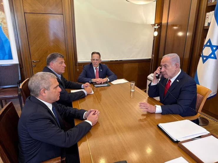 ראש הממשלה נתניהו בדיון בנושא שחרור החטופים