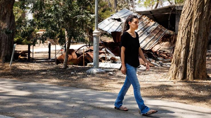 ארבל יהוד בביתה בניר עוז