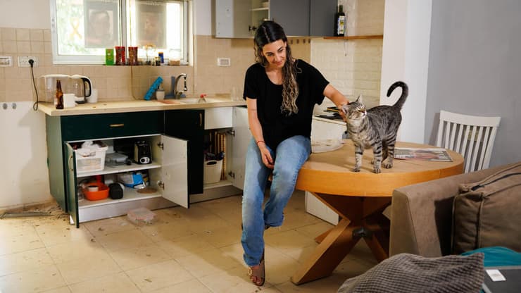 ארבל יהוד בביתה בניר עוז