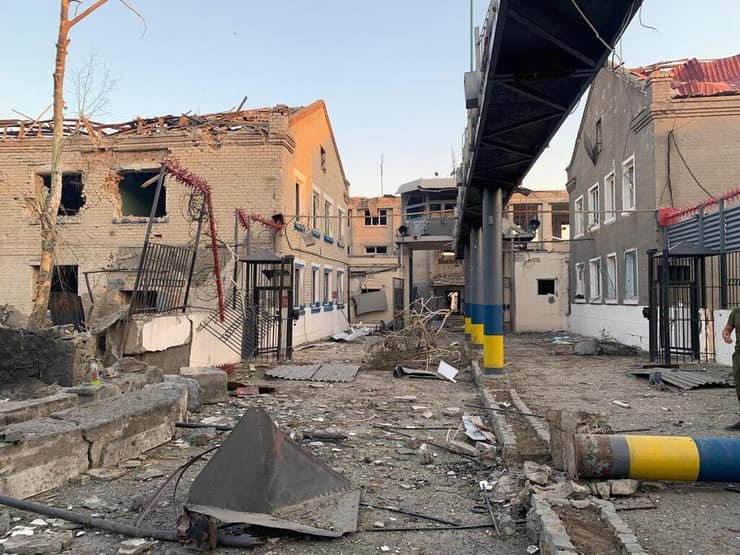 כלא במחוז זפוריז'יה הופצץ אוקראינה