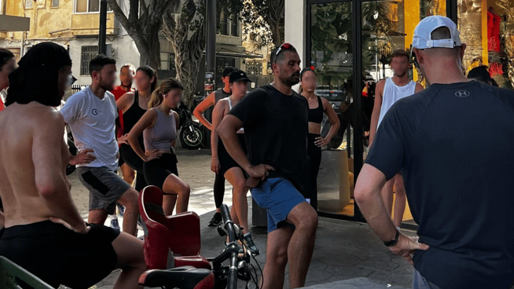 "כל פעילות גופנית במסגרת הטבה מהעבודה היא מקום לקהילה ויצירת זהות", דניאל דויד שליבו (דניאל דויד שליבו) קבוצת הריצה של דניאל שליבו