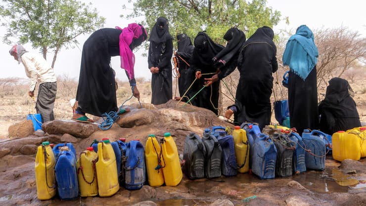 עקורים בדרום חודיידה, תימן