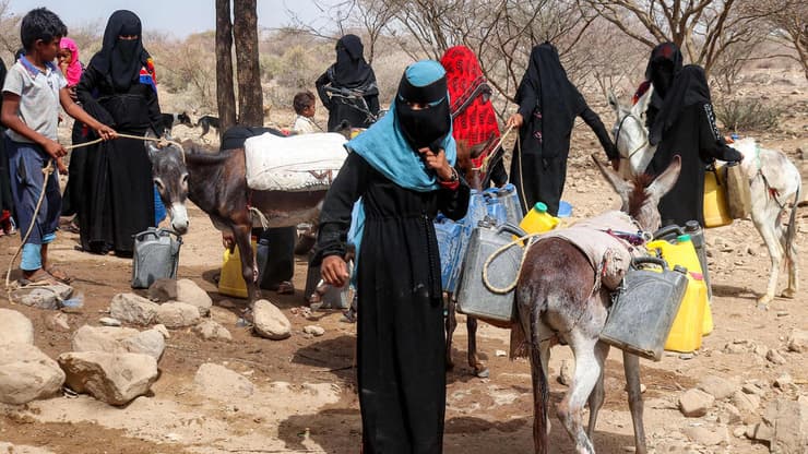 עקורים בדרום חודיידה, תימן