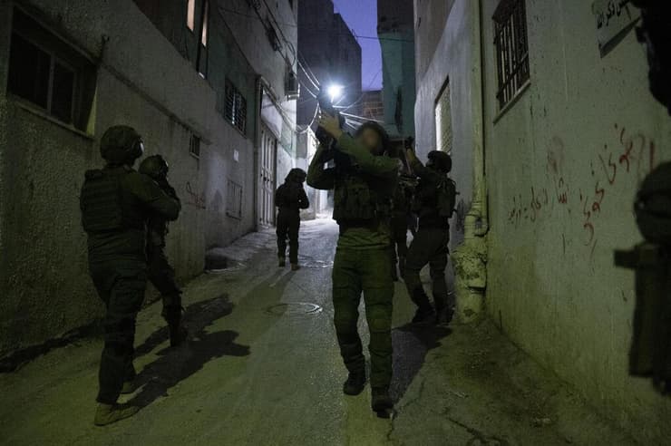 פעילות כוחות צה"ל באוגדת יהודה ושומרון