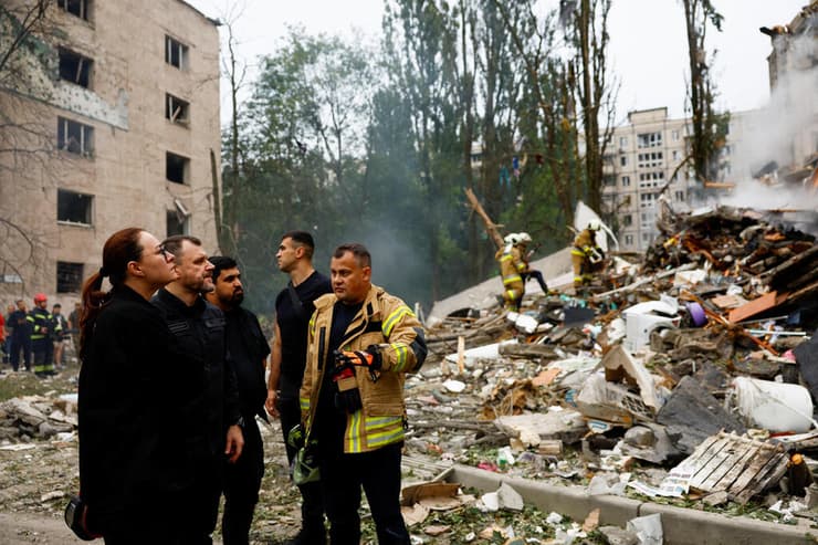 אוקראינה מתקפה שביצעה רוסיה קייב ראש ממשלת אוקראינה יוליה סבירידנקו