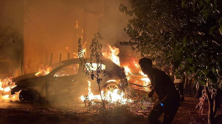 הצתת רכבים בסילואד