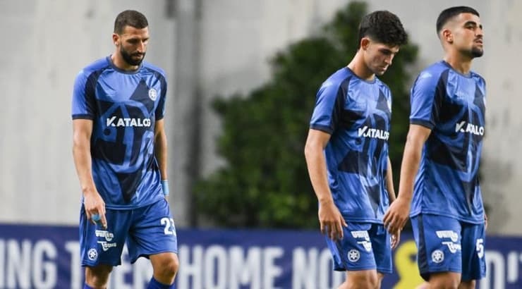 שחקני מכבי פתח תקווה מאוכזבים