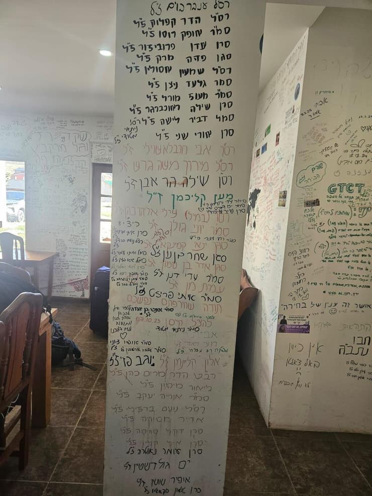עברית על הקירות. הוסטל של ישראלים בגל בדרום אמריקה