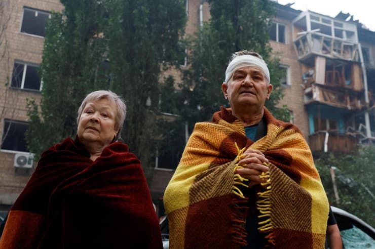 אוקראינה קייב הפצצה שביצעה רוסיה