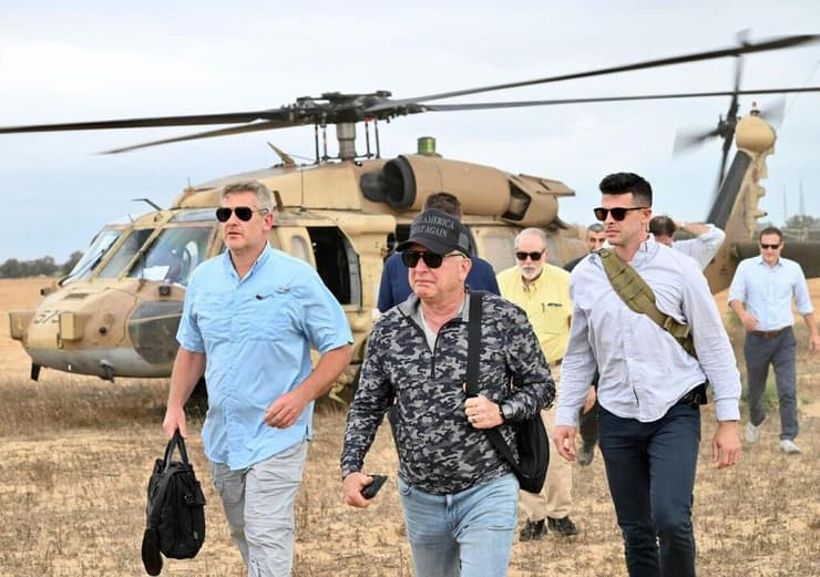 וויטקוף והשגריר האקבי בעזה