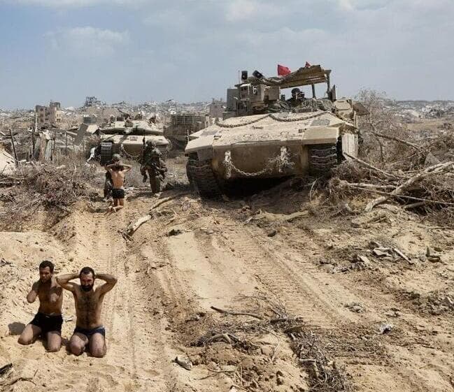 מחבלים בחמאס נכנעים ללוחמי צק״ח גבעתי שמכריעים את גדוד בית חאנון